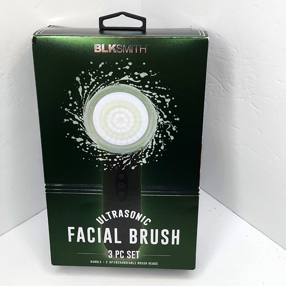 ⭐️BLK SMITH ULTRASONIC💯 FACIAL BRUSH, 3 PC SET, UNISEX - Picture 3 of 8